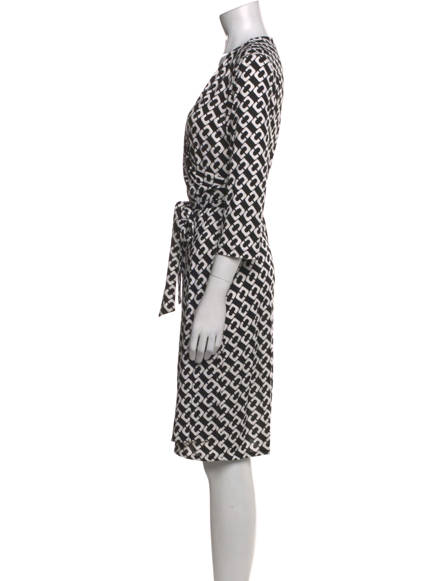 Diane von Furstenberg Silk Knee-Length Dress