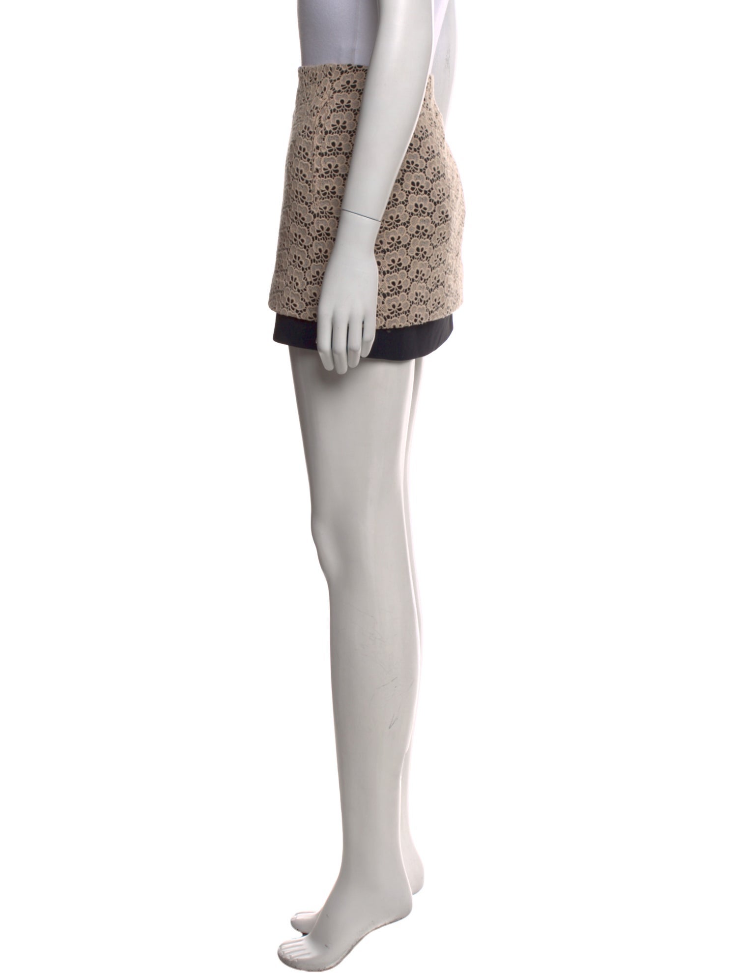 Diane von Furstenberg Printed Mini Skirt