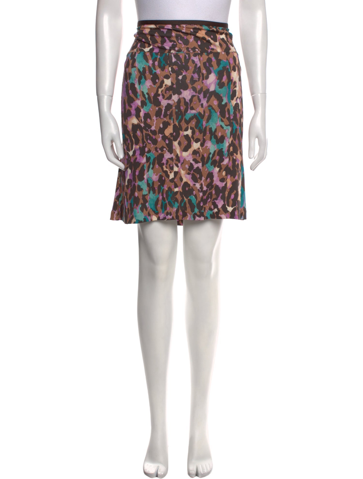 Diane von Furstenberg Silk Knee-Length Skirt