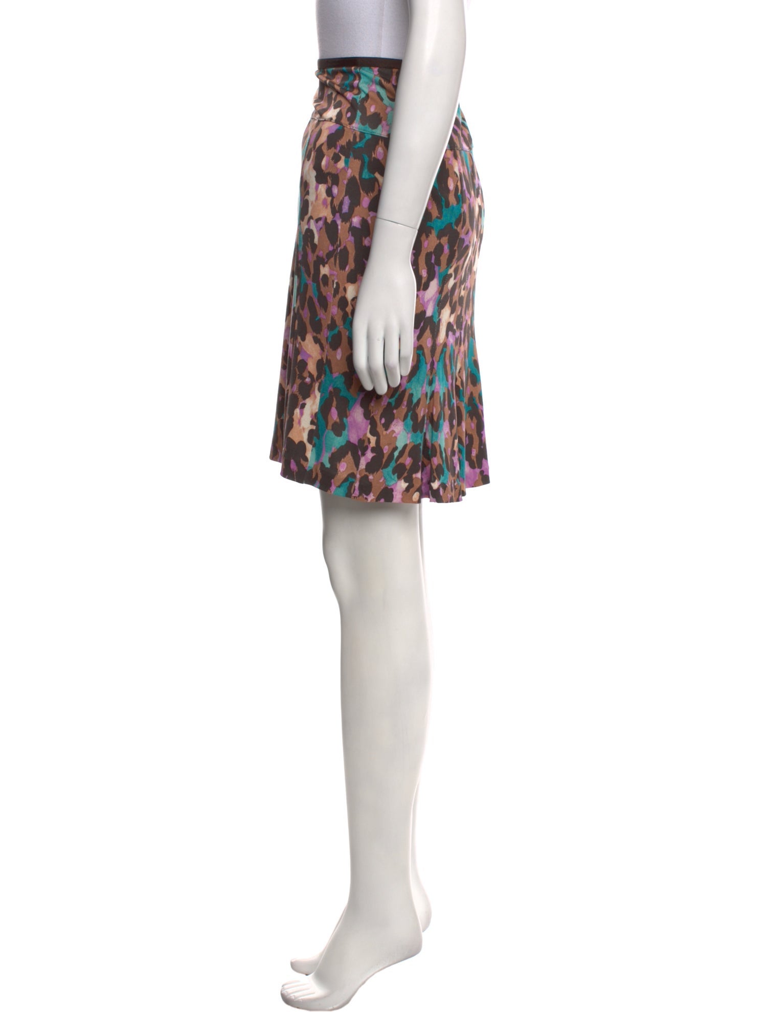 Diane von Furstenberg Silk Knee-Length Skirt