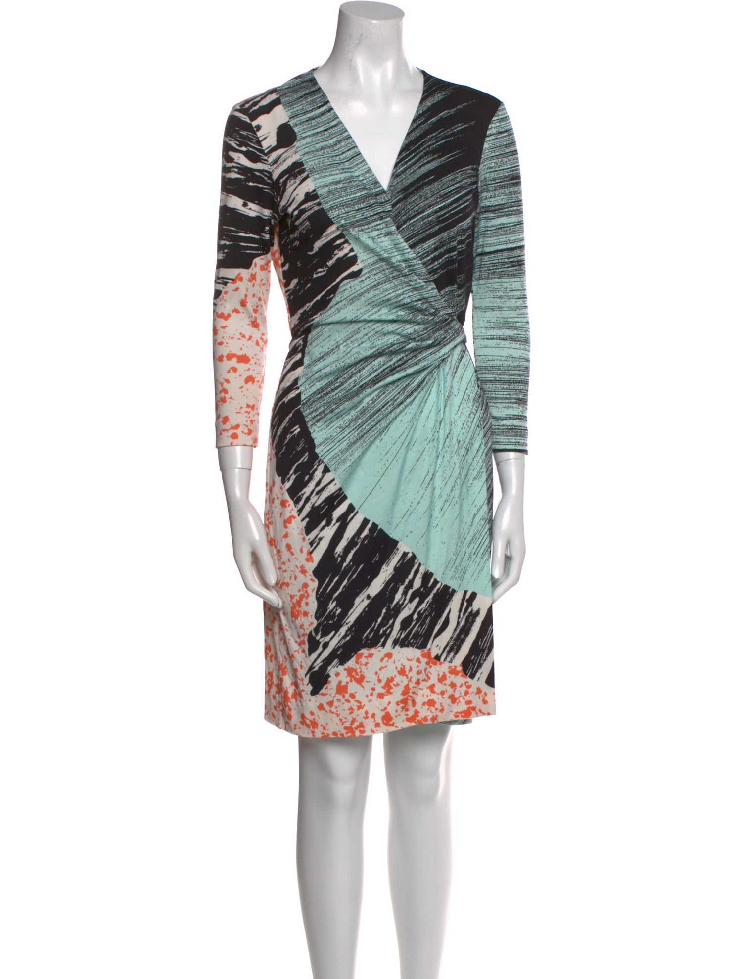 Diane von Furstenberg Silk Knee-Length Dress