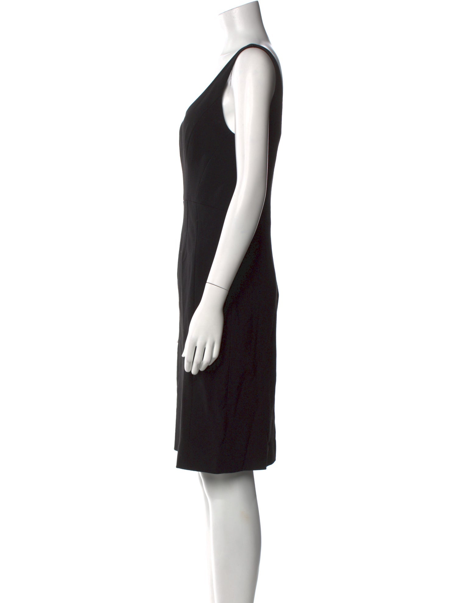 Diane von Furstenberg Scoop Neck Knee-Length Dress