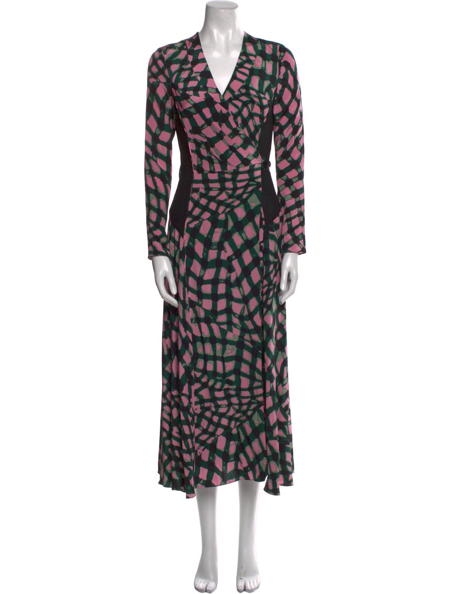 Diane von Furstenberg Silk Long Dress w/ Tags