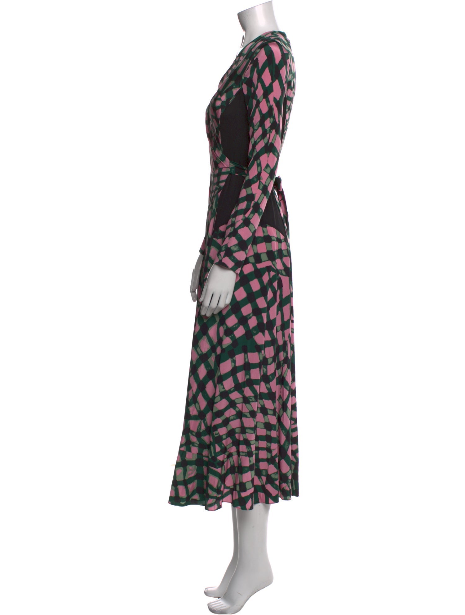 Diane von Furstenberg Silk Long Dress w/ Tags