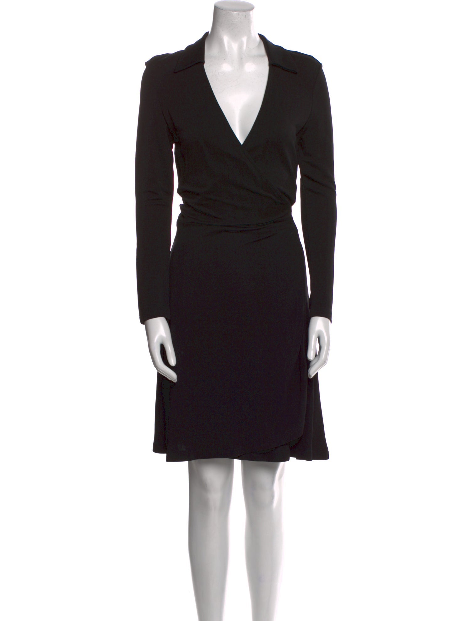 Diane von Furstenberg V-Neck Knee-Length Dress