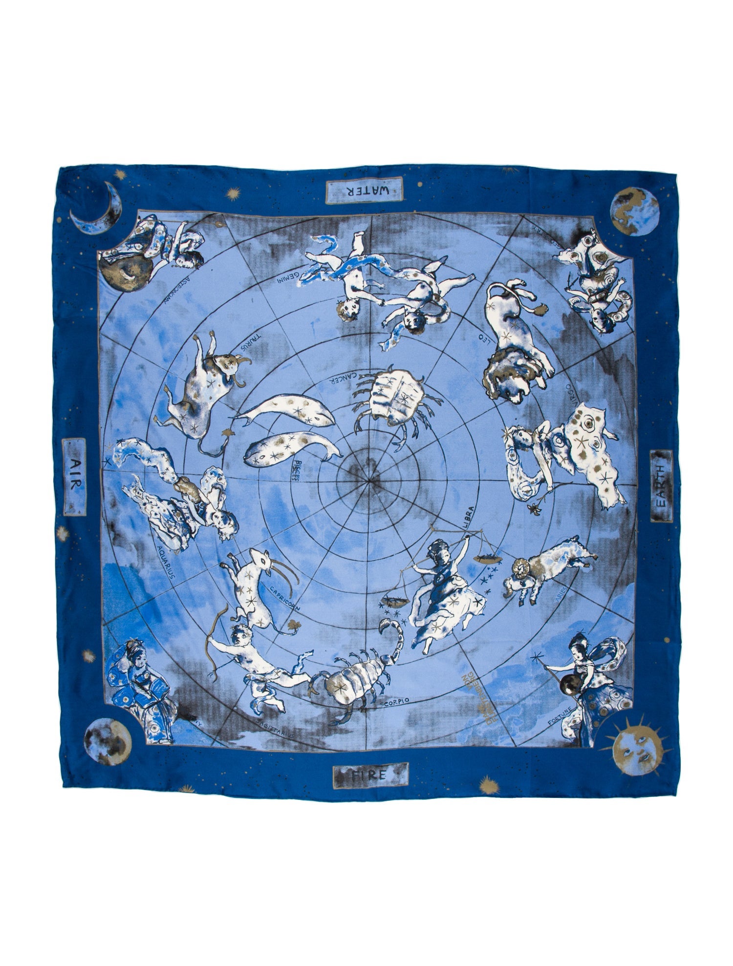 Diane von Furstenberg Silk Printed Scarf