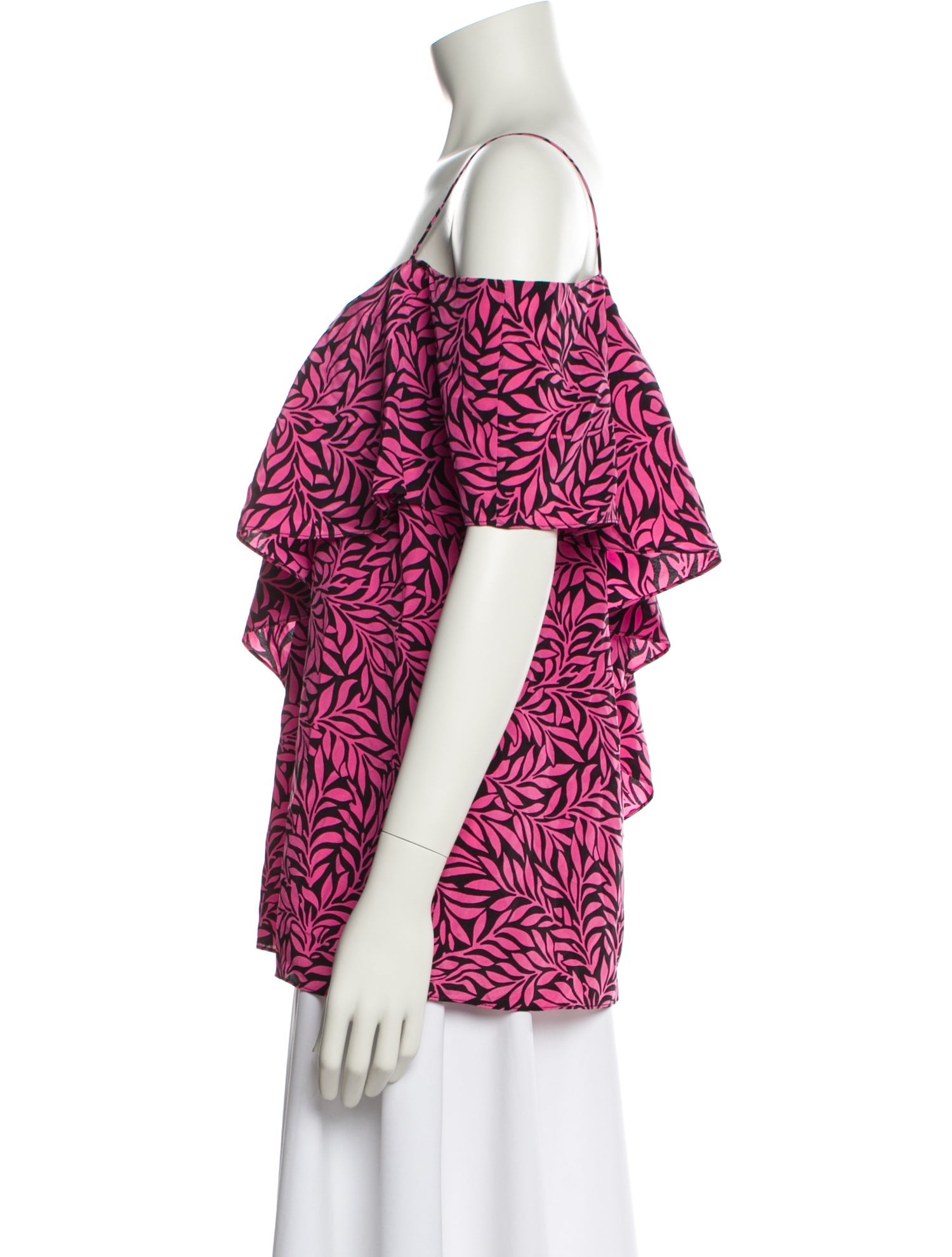 Diane von Furstenberg Silk Printed Blouse