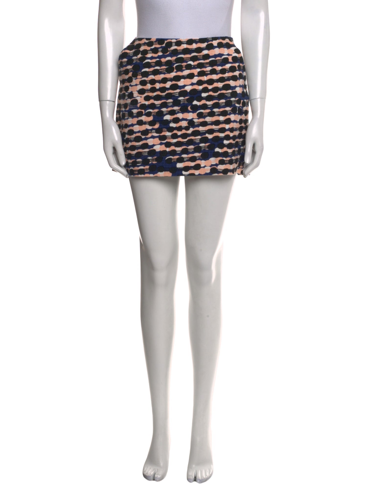 Diane von Furstenberg Printed Mini Skirt