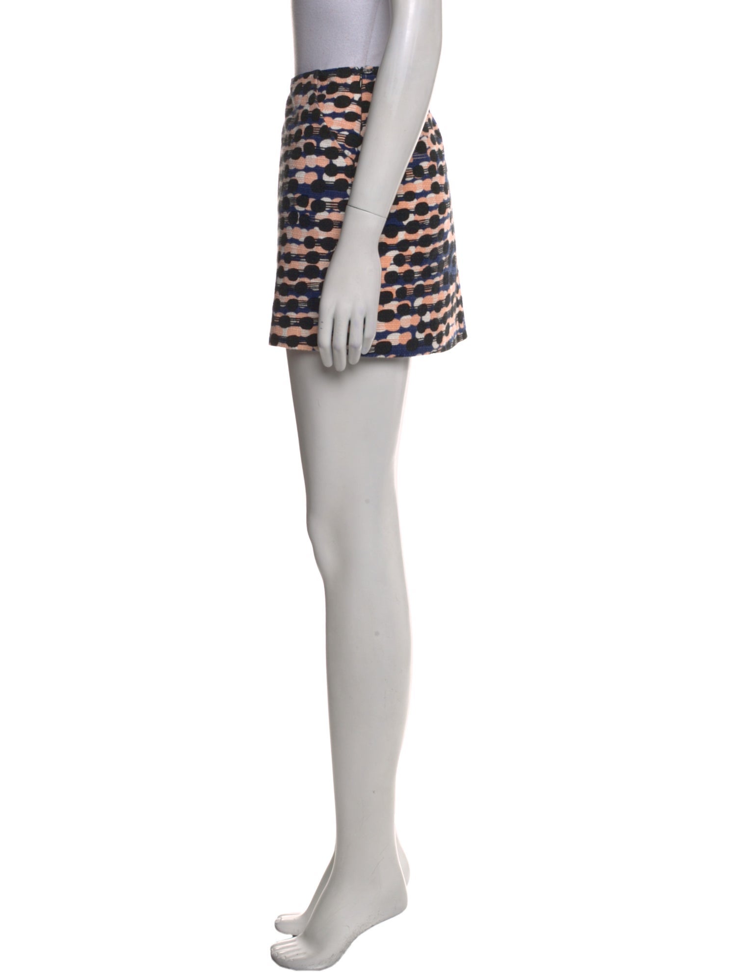 Diane von Furstenberg Printed Mini Skirt