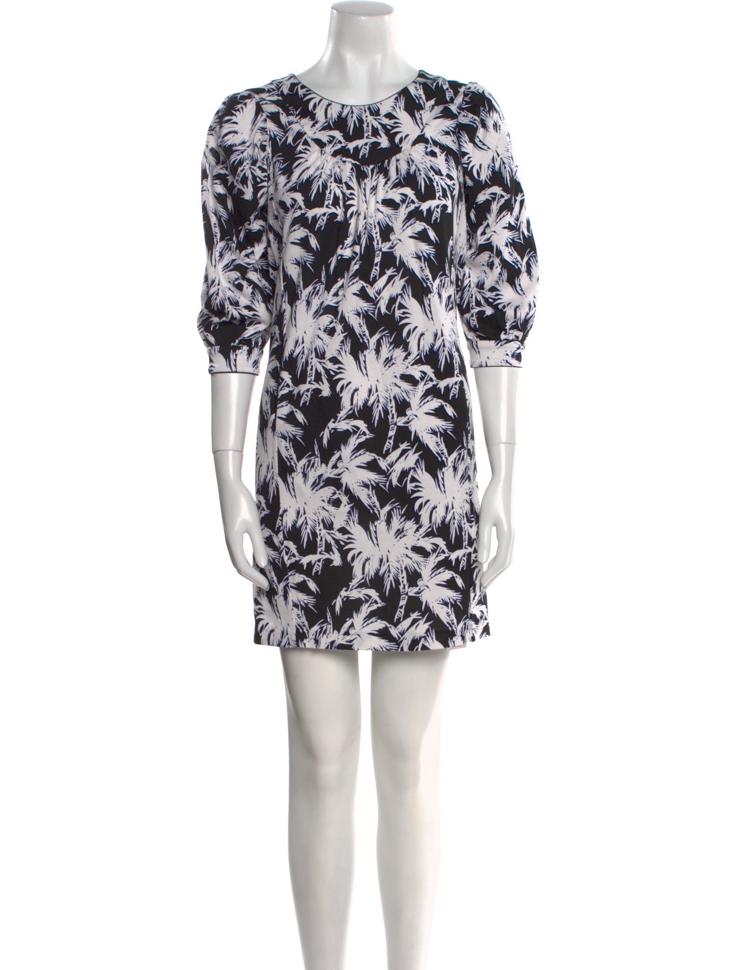 Diane von Furstenberg Printed Mini Dress w/ Tags