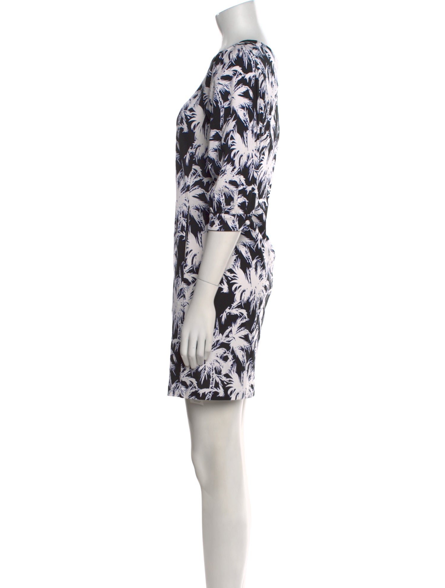 Diane von Furstenberg Printed Mini Dress w/ Tags