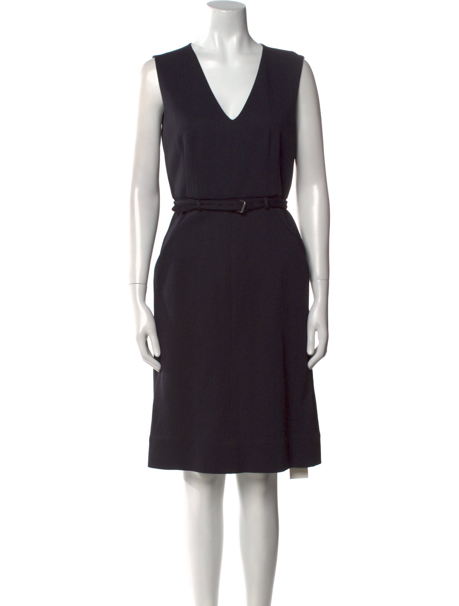 Diane von Furstenberg V-Neck Knee-Length Dress