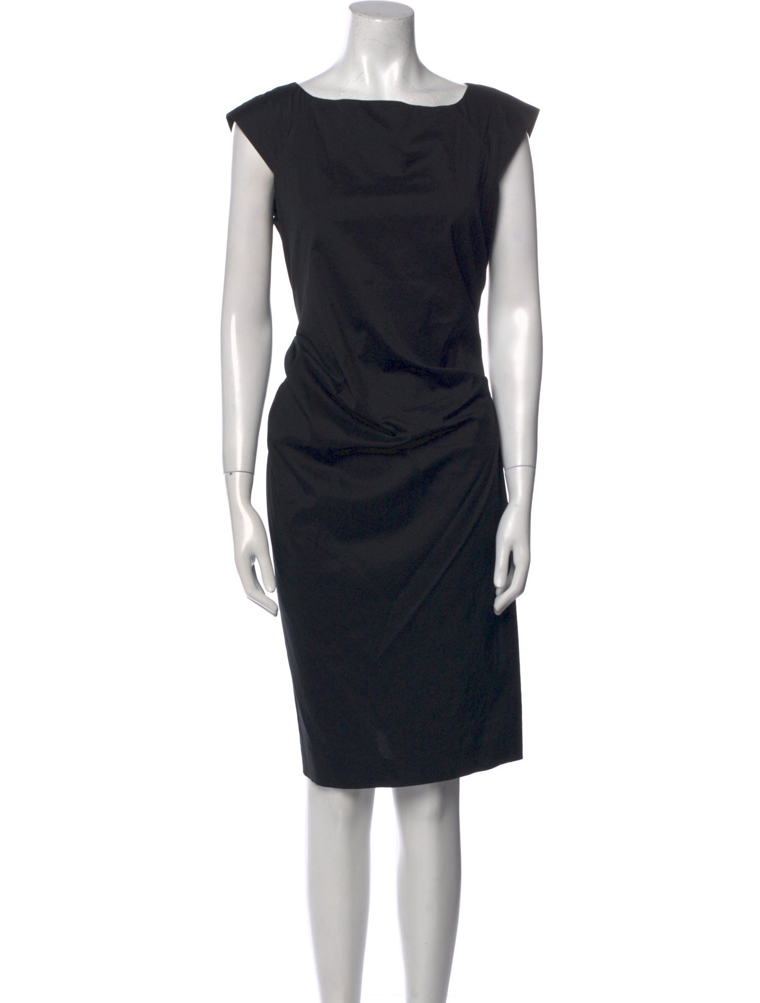 Diane von Furstenberg Bateau Neckline Knee-Length Dress
