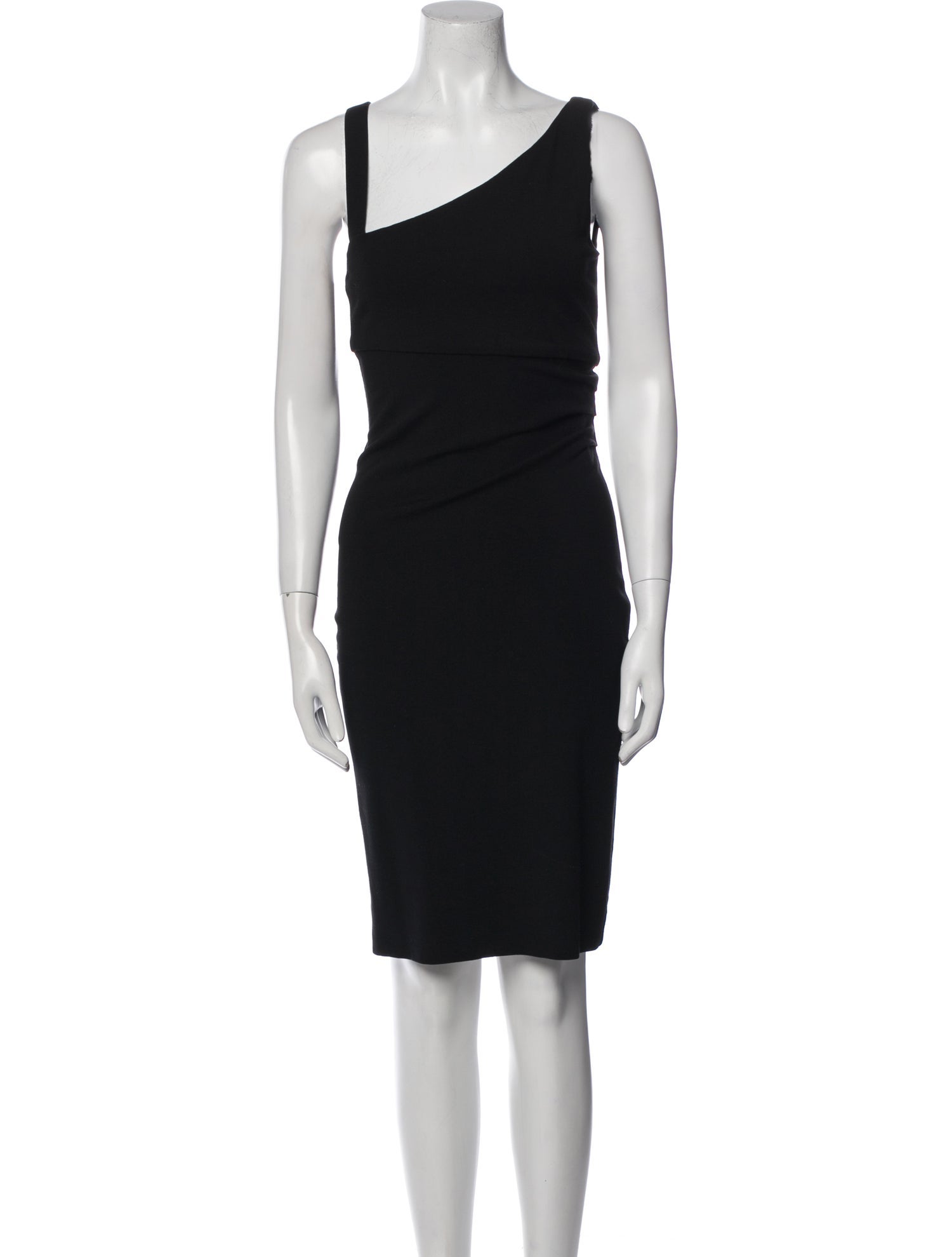 Diane von Furstenberg Asymmetrical Knee-Length Dress