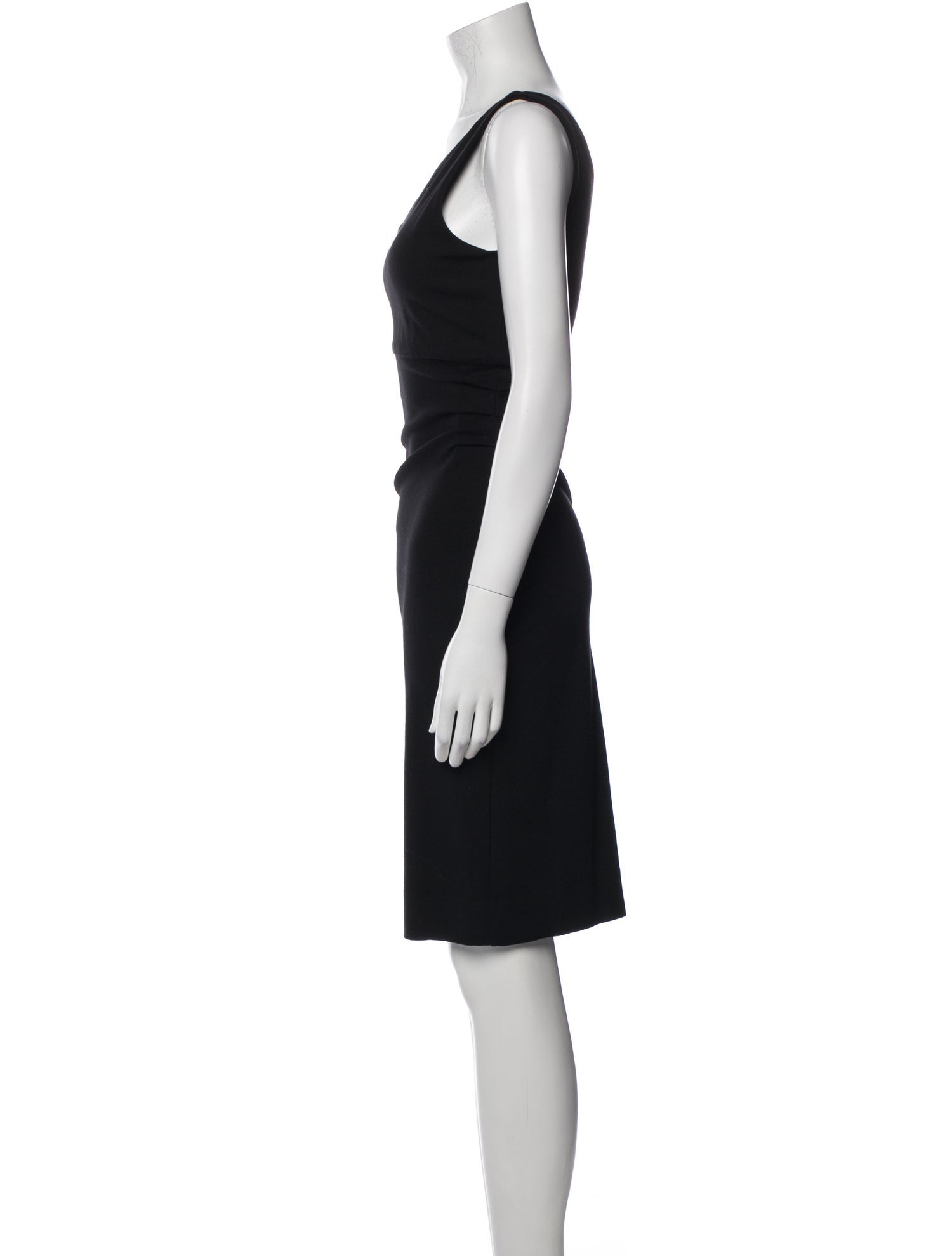 Diane von Furstenberg Asymmetrical Knee-Length Dress