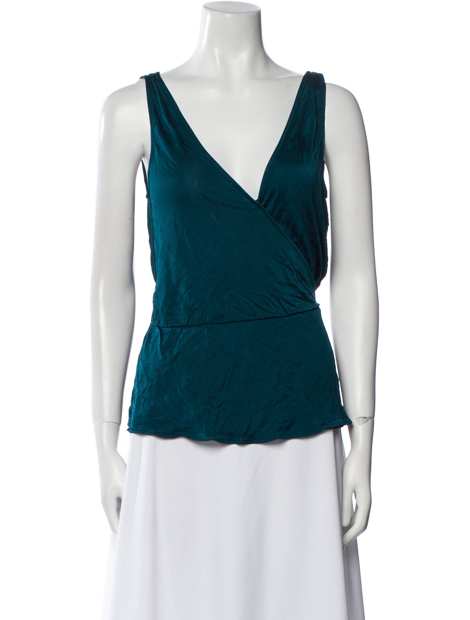 Diane von Furstenberg V-Neck Sleeveless Top