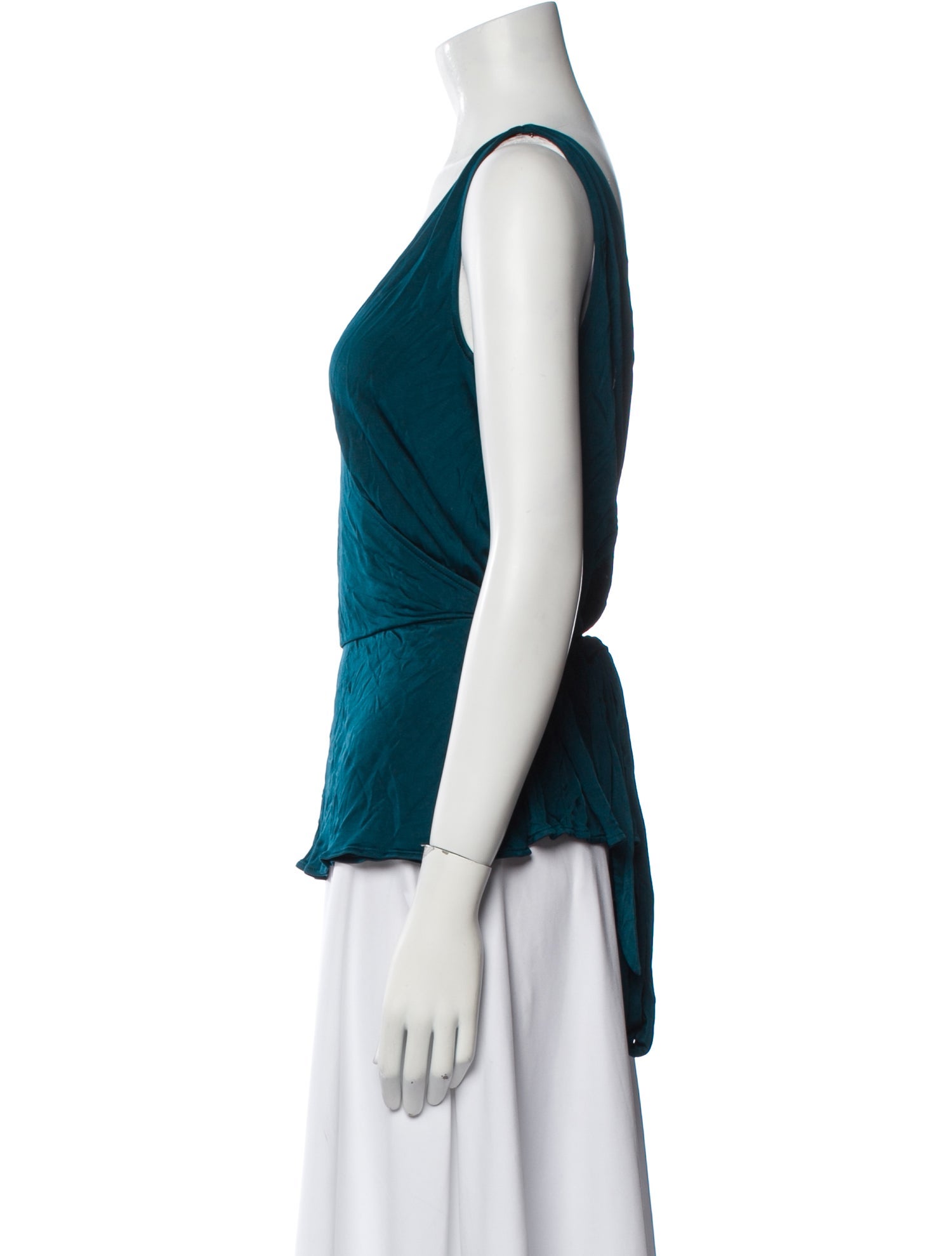 Diane von Furstenberg V-Neck Sleeveless Top