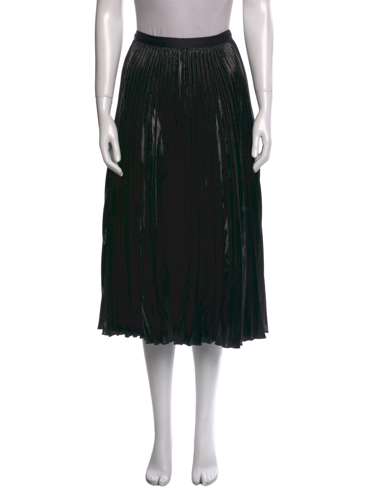 Diane von Furstenberg Glitter Accents Midi Length Skirt