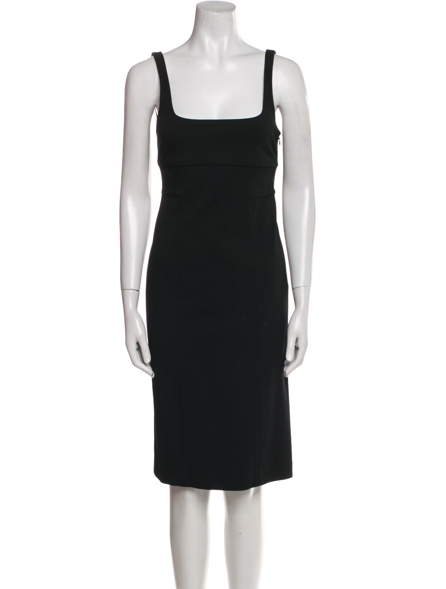 Diane von Furstenberg Square Neckline Knee-Length Dress