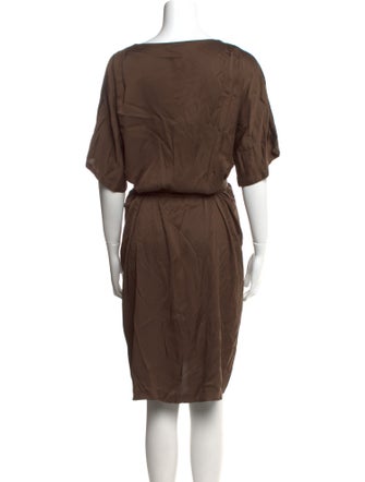 Diane von Furstenberg Silk Knee-Length Dress