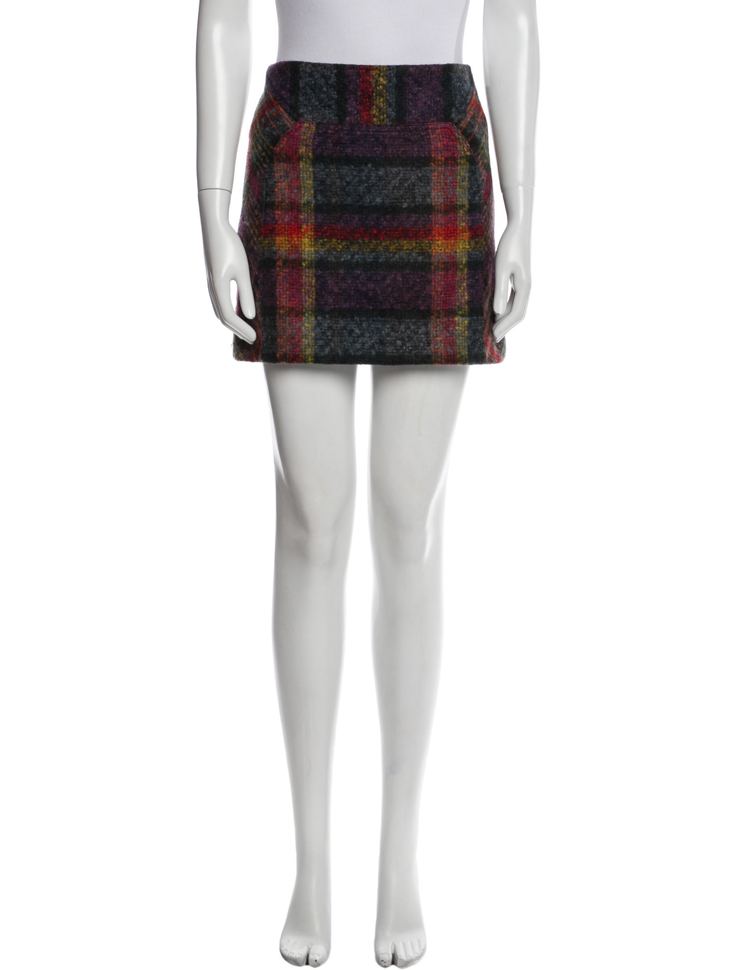 Diane von Furstenberg Wool Mini Skirt
