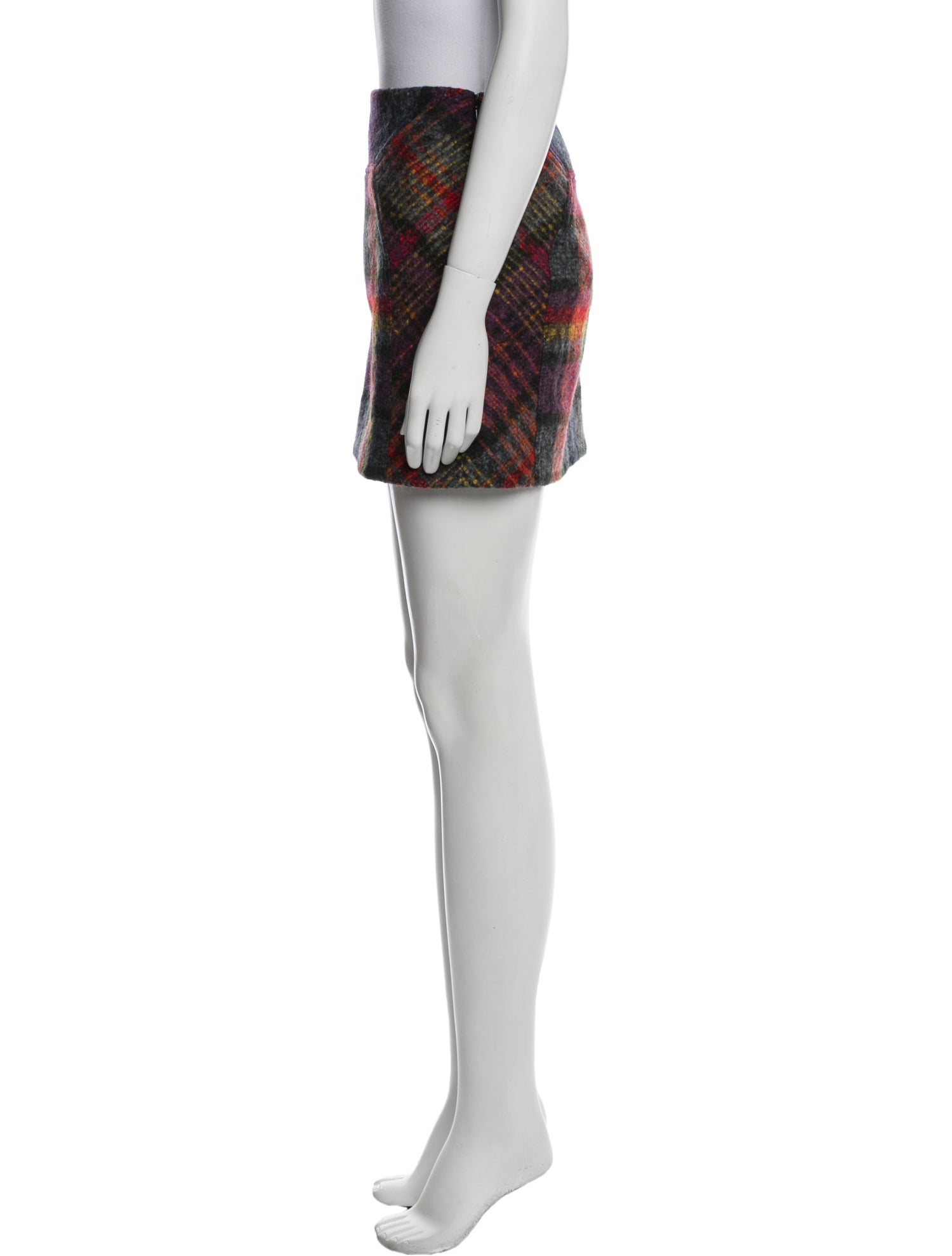 Diane von Furstenberg Wool Mini Skirt