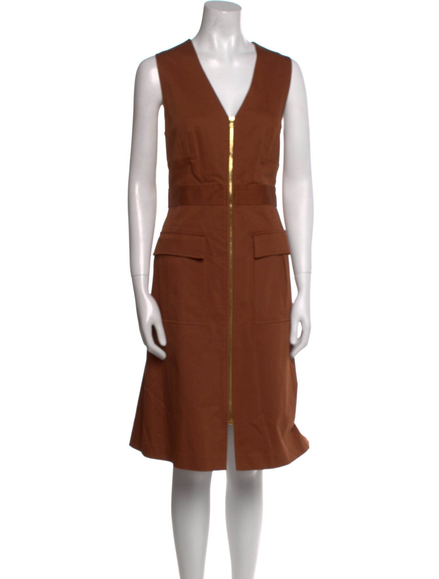 Diane von Furstenberg V-Neck Knee-Length Dress w/ Tags