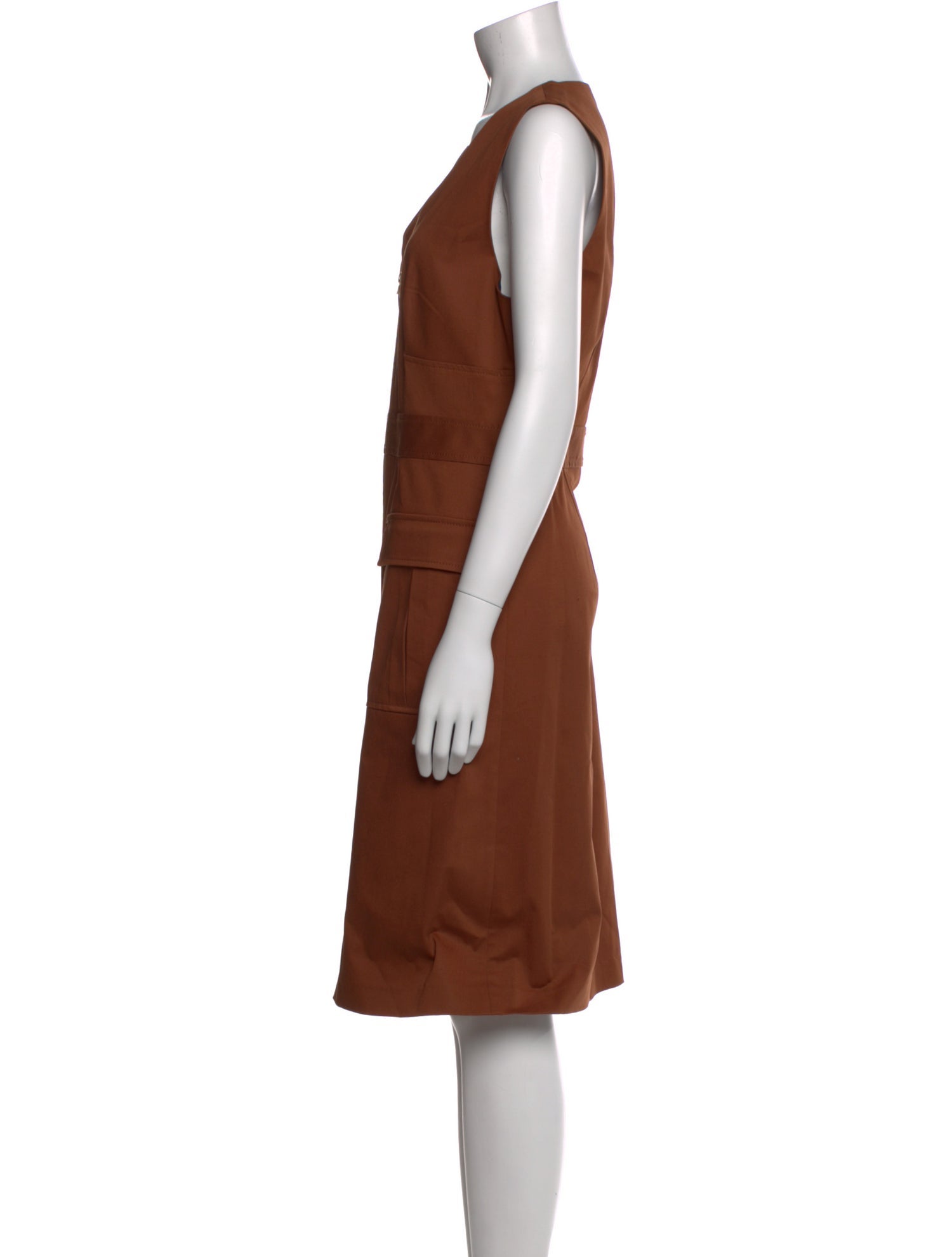 Diane von Furstenberg V-Neck Knee-Length Dress w/ Tags