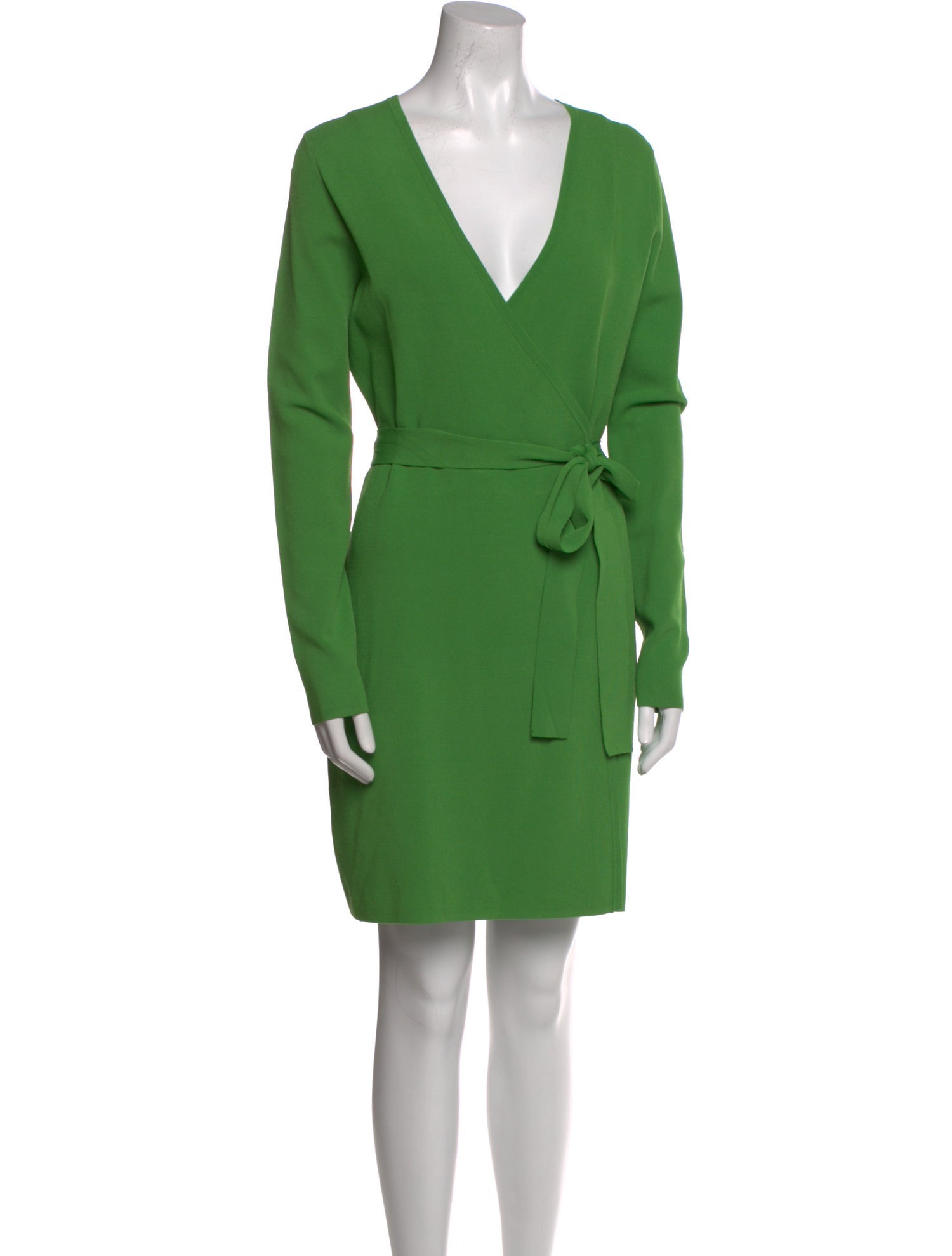 Diane von Furstenberg V-Neck Mini Dress