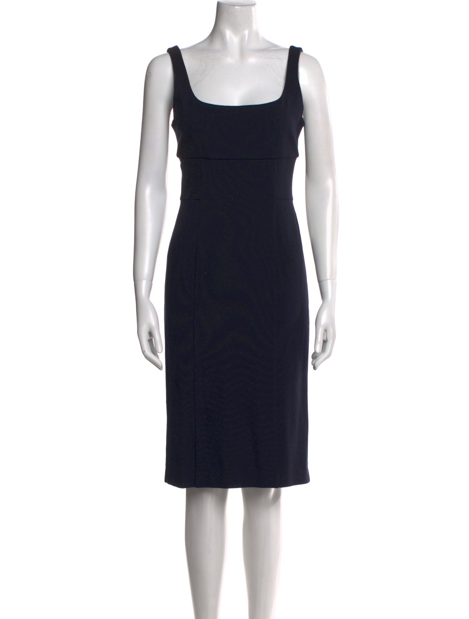Diane von Furstenberg Square Neckline Knee-Length Dress