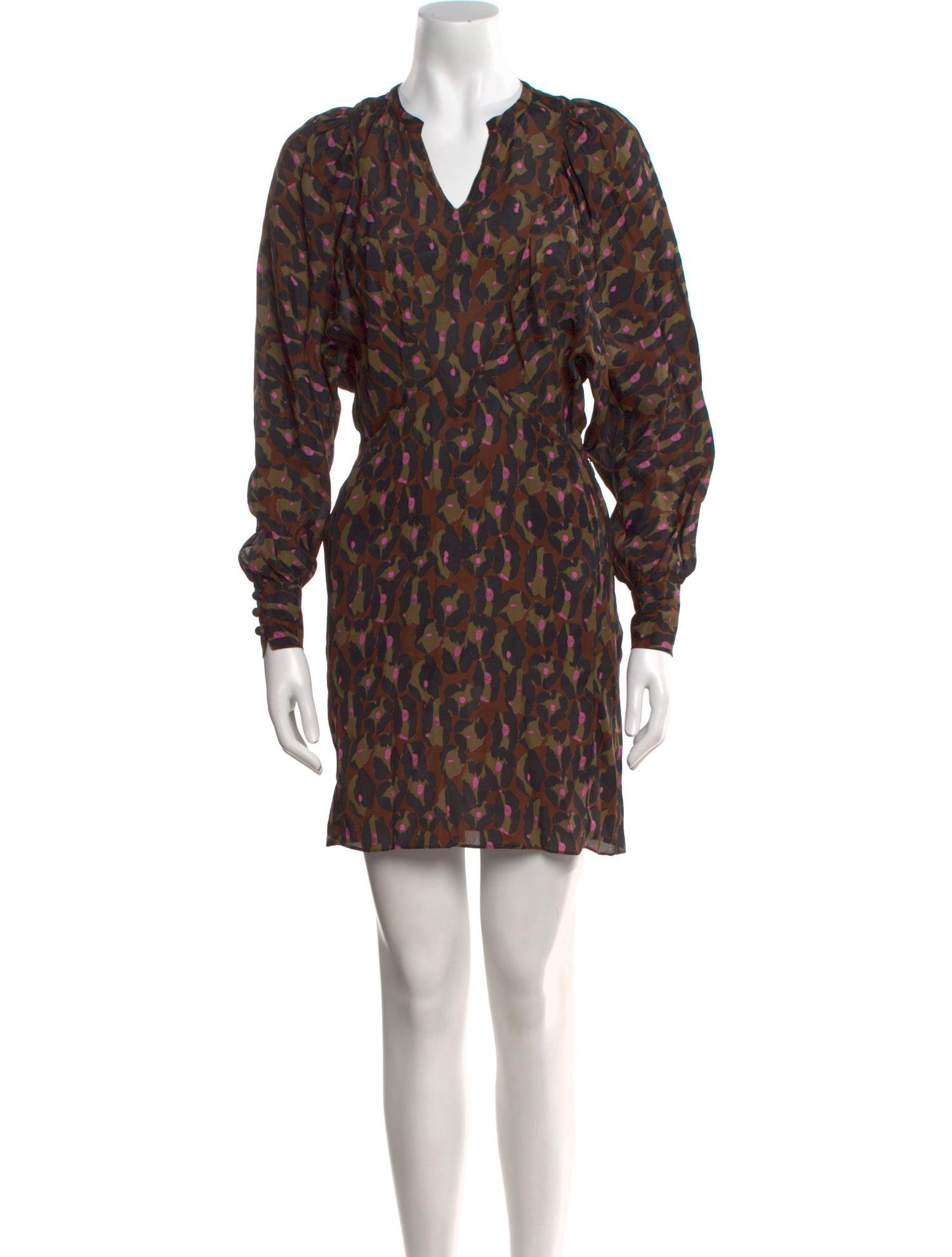 Diane von Furstenberg Printed Mini Dress