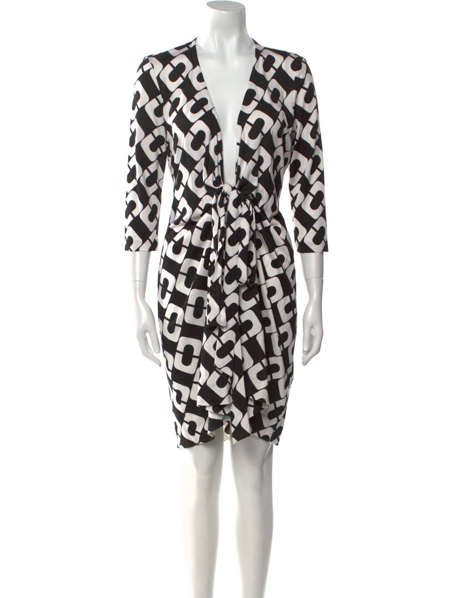 Diane von Furstenberg Silk Knee-Length Dress