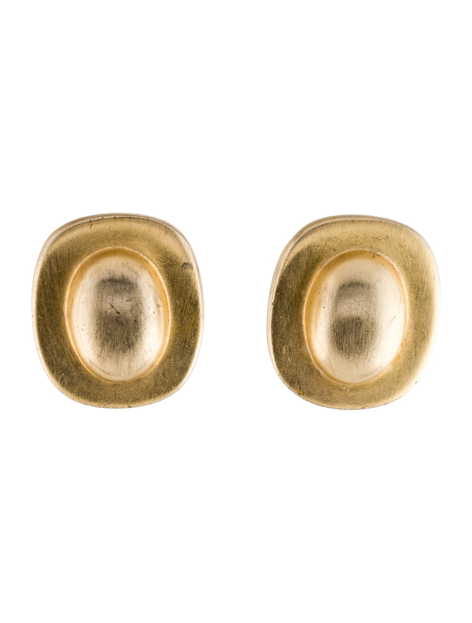 Diane von Furstenberg Vintage Earclip Earrings
