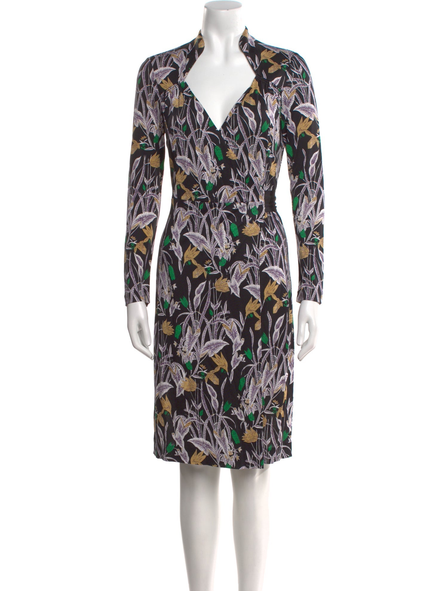 Diane von Furstenberg Silk Knee-Length Dress w/ Tags