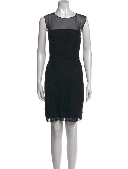 Diane von Furstenberg Crew Neck Mini Dress