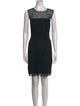 Diane von Furstenberg Crew Neck Mini Dress