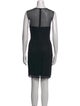 Diane von Furstenberg Crew Neck Mini Dress