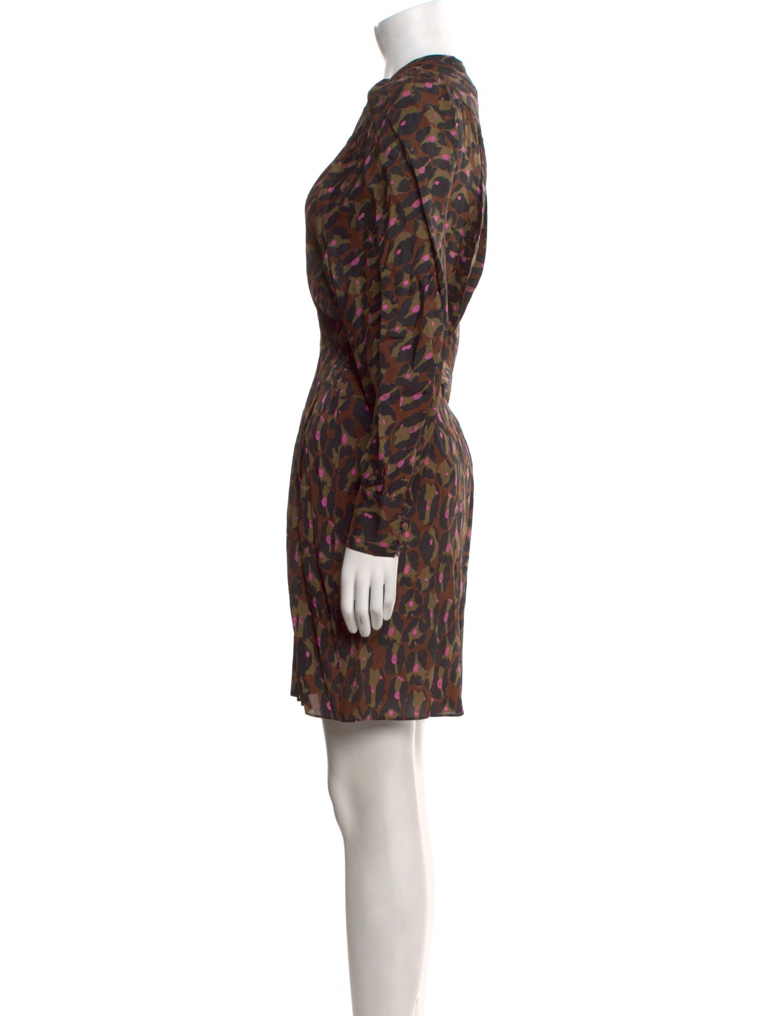 Diane von Furstenberg Printed Mini Dress w/ Tags