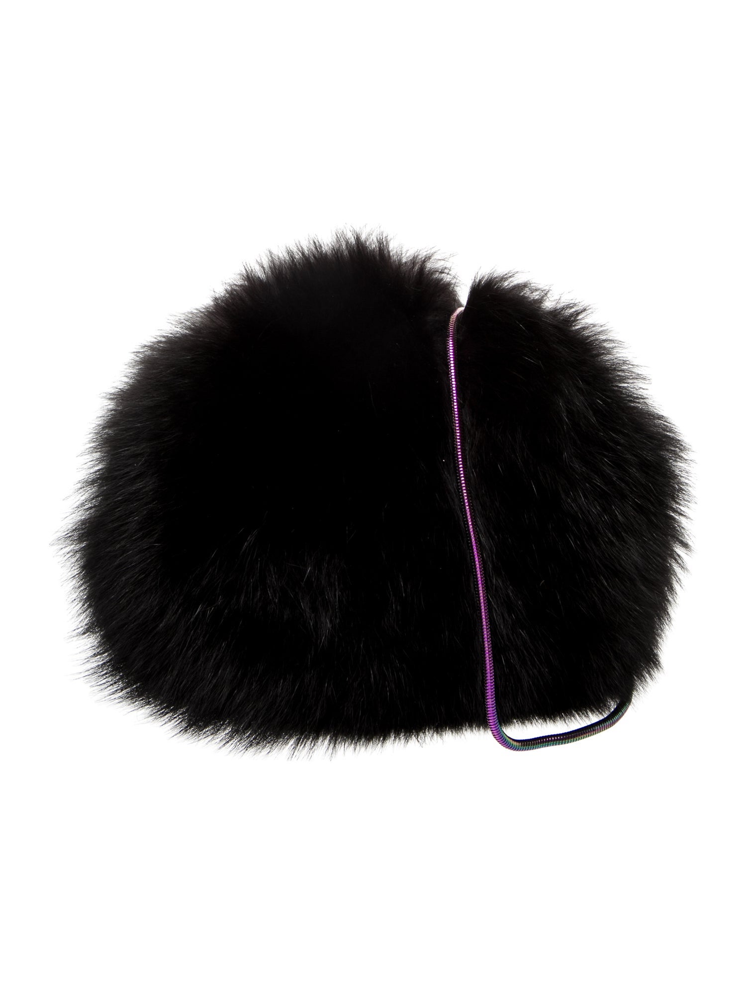 Diane von Furstenberg Faux Fur Evening Bag