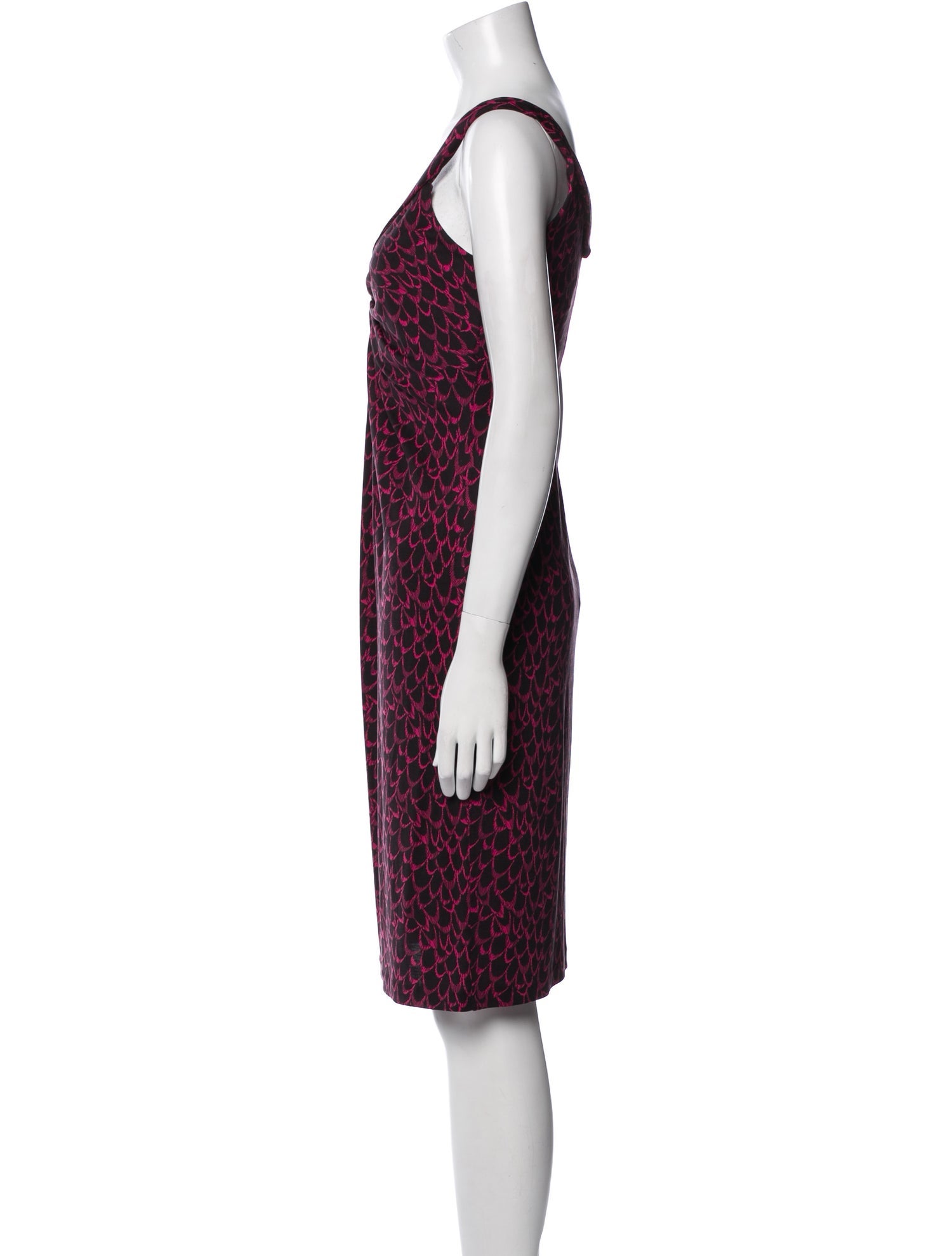 Diane von Furstenberg Silk Knee-Length Dress