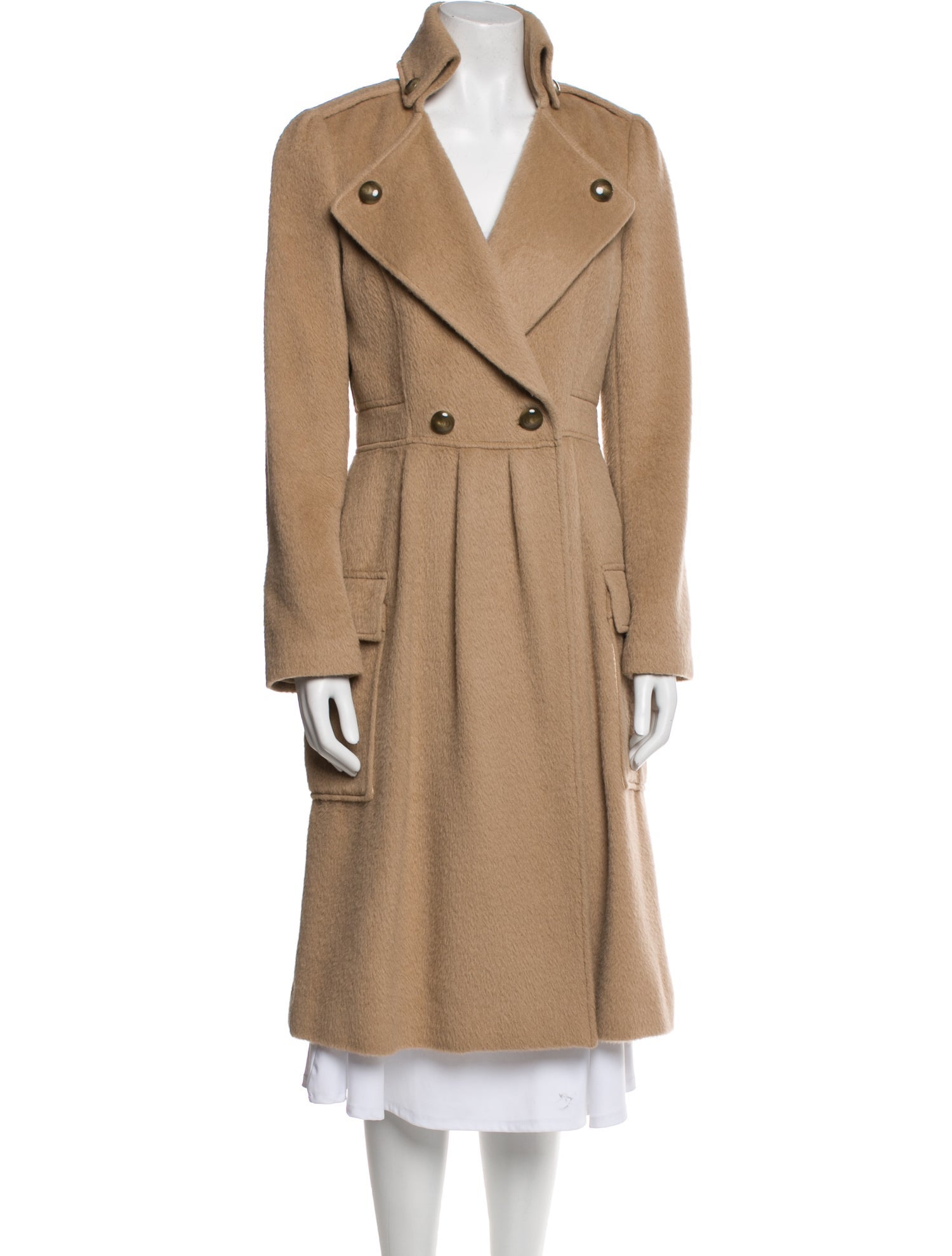Diane von Furstenberg Wool Trench Coat