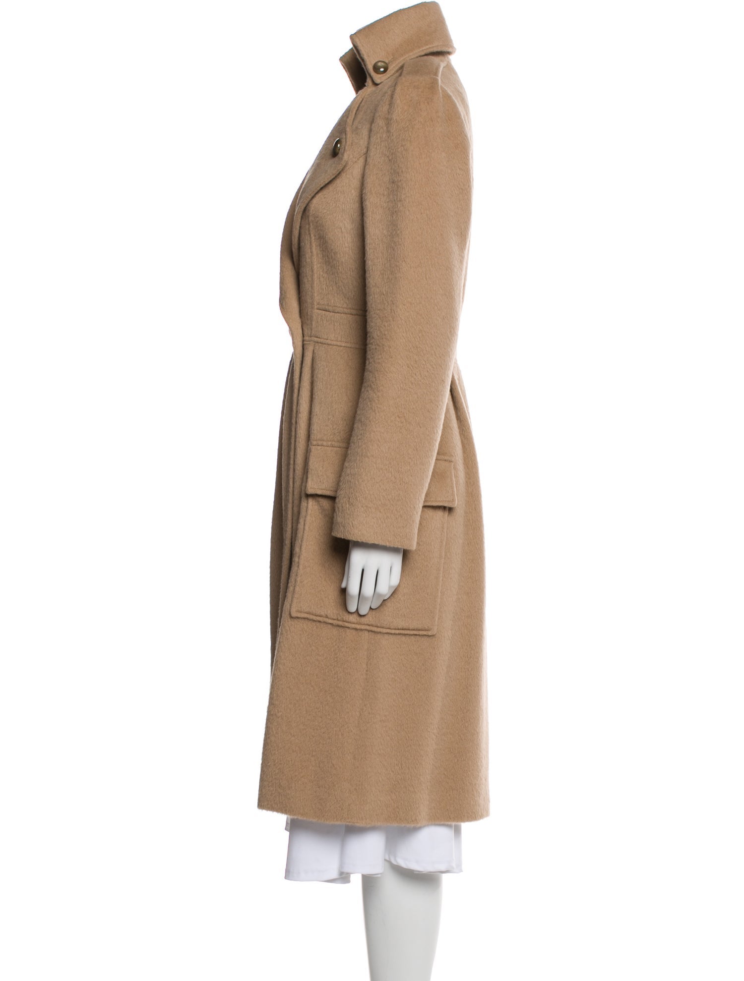 Diane von Furstenberg Wool Trench Coat