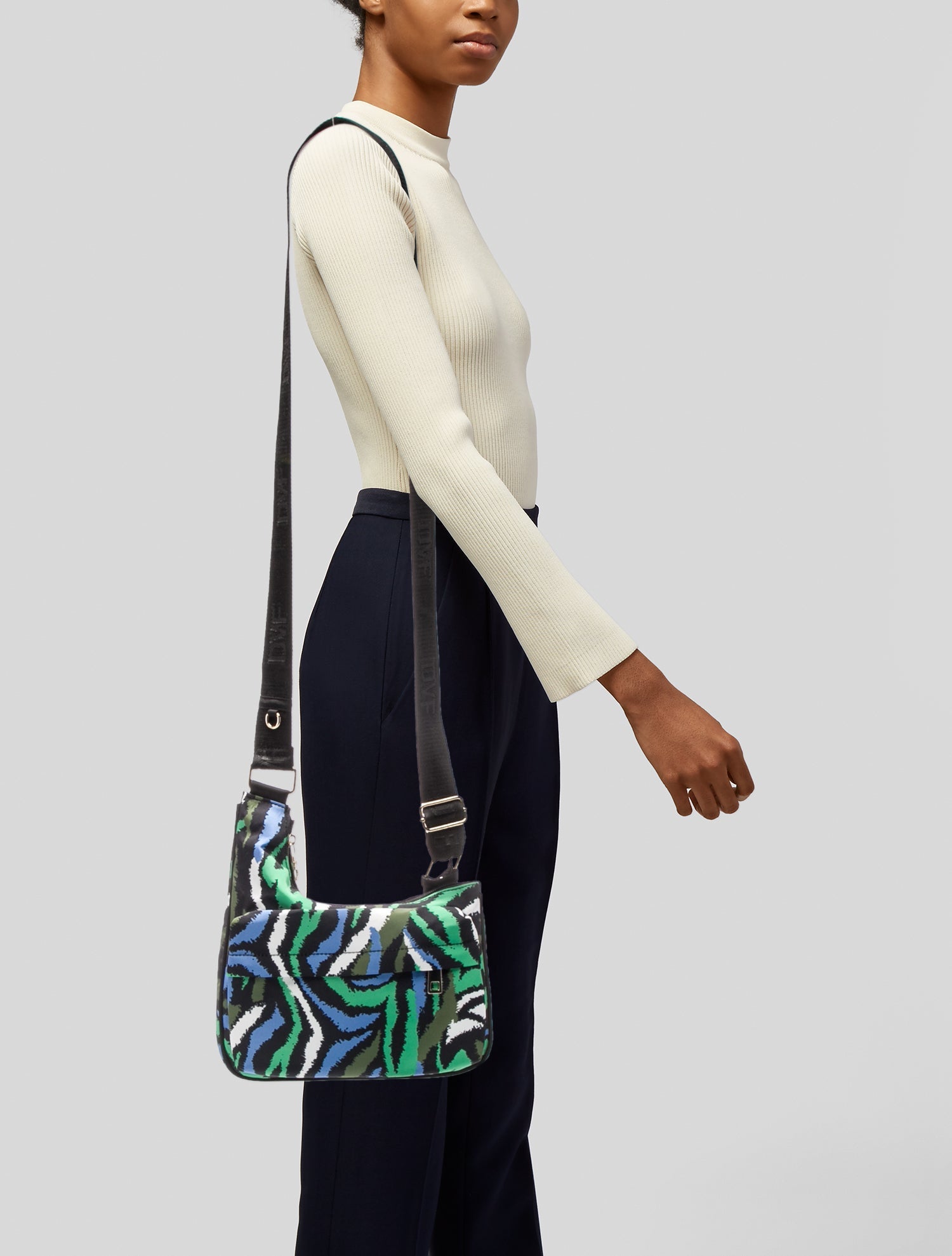 Diane von Furstenberg Nylon Messenger Bag