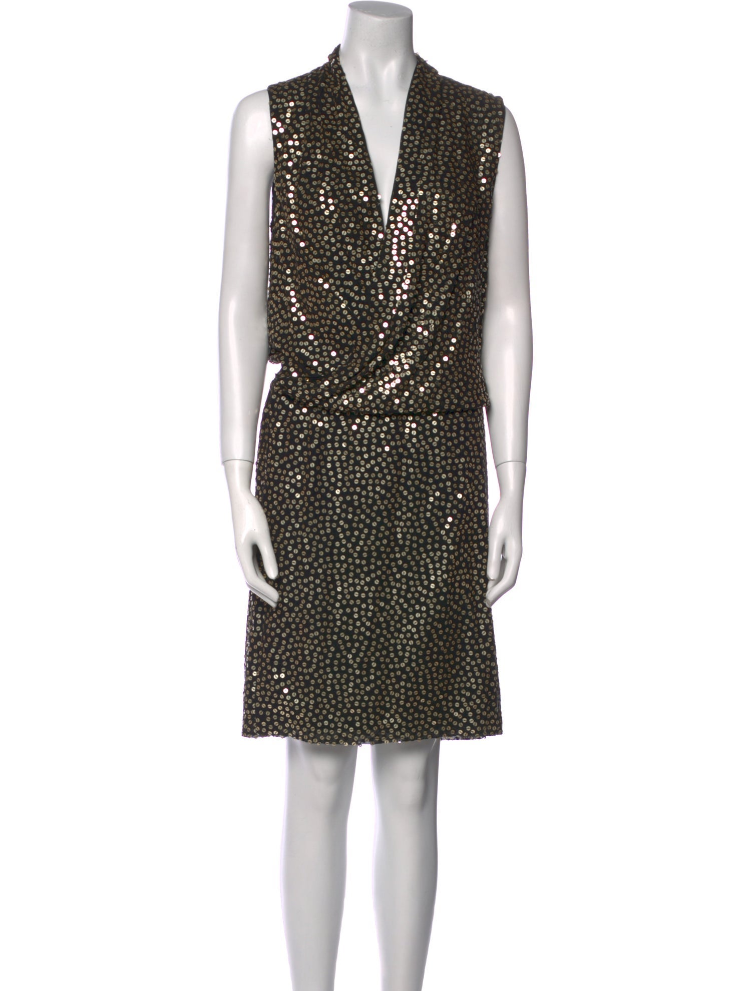 Diane von Furstenberg Silk Knee-Length Dress