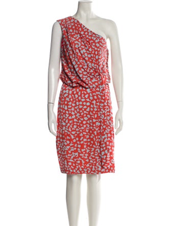 Diane von Furstenberg Silk Knee-Length Dress
