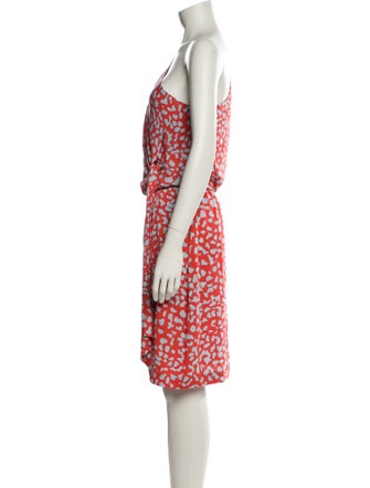 Diane von Furstenberg Silk Knee-Length Dress