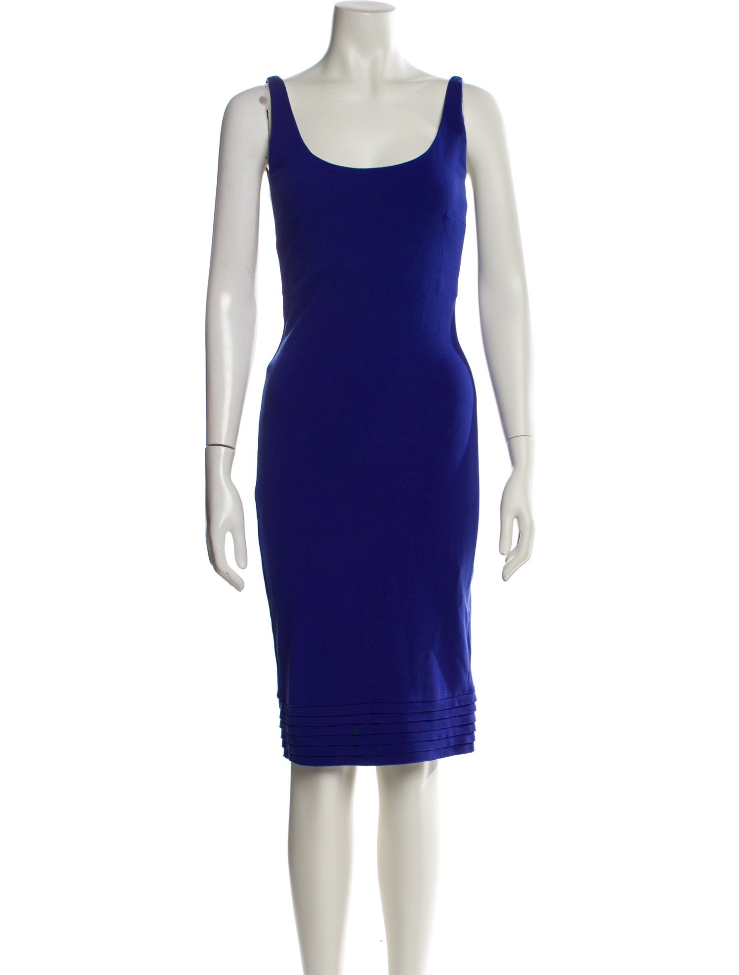 Diane von Furstenberg Scoop Neck Knee-Length Dress