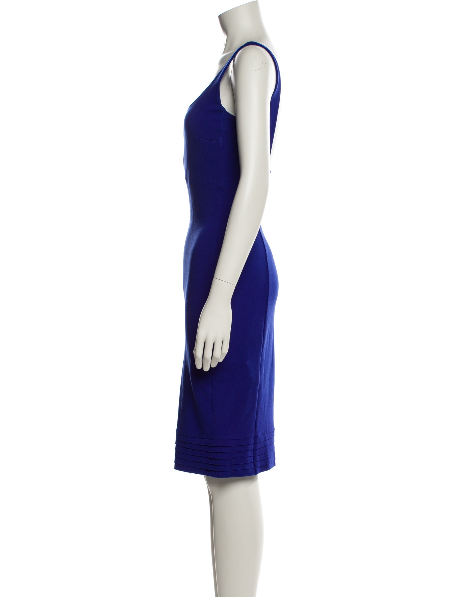 Diane von Furstenberg Scoop Neck Knee-Length Dress