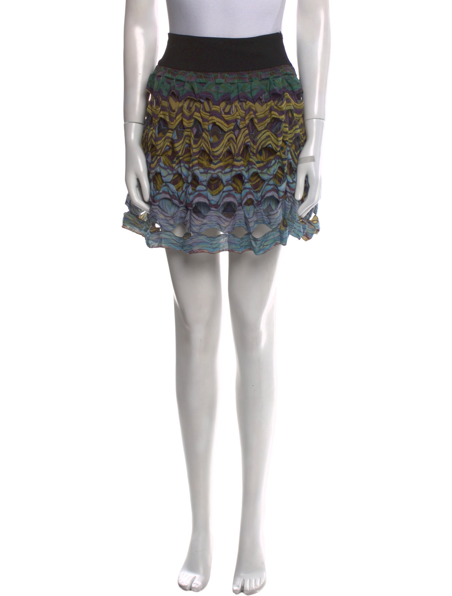 Diane von Furstenberg Silk Mini Skirt