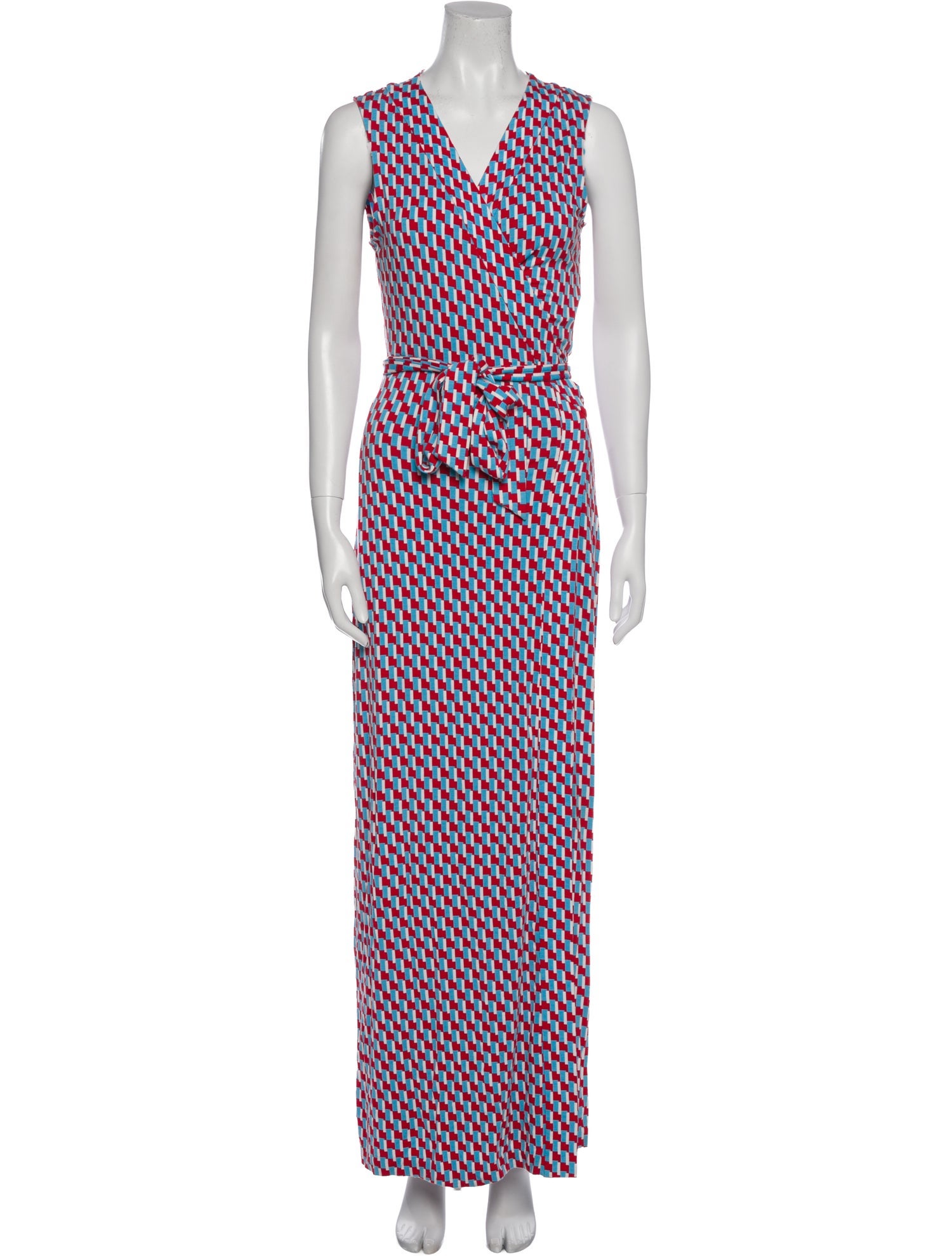 Diane von Furstenberg Printed Long Dress